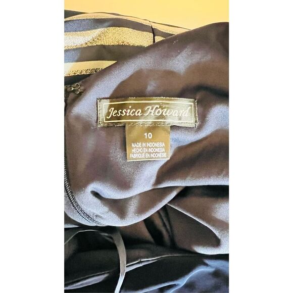 Jessica Howard  3/4 sleeve dress , low v- beck in back - Picture 7 of 11